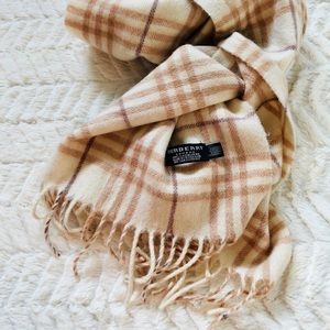 Burberry London Nova Check Cashmere Scarf